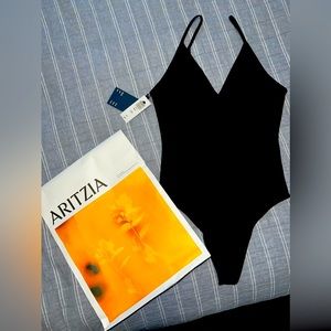BRAND NEW!! ARITZIA Black Bodysuit Size Small (BRAND NEW WITH TAGS)